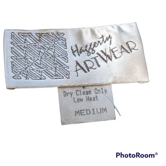 4/$25Vintage Hagerty artware casual oversized relaxed fit button front top - Picture 3 of 7